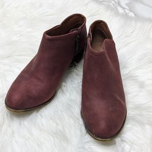 Lucky Brand Bardon Ankle Booties Size 7